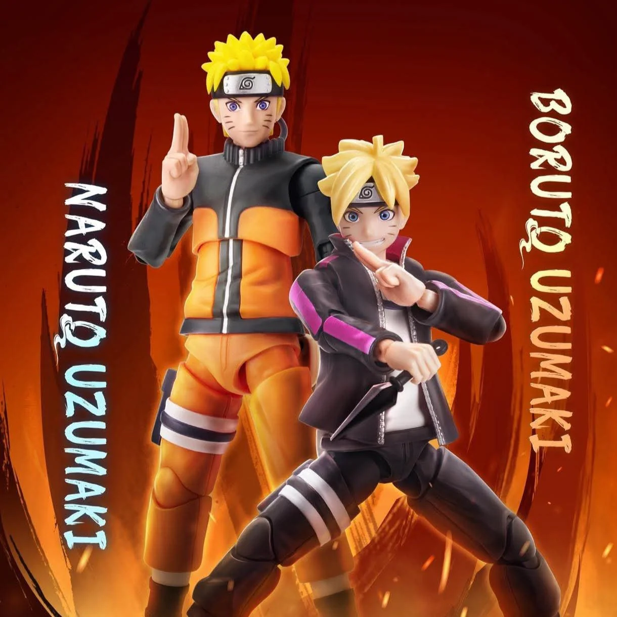 Blokees Naruto Champion Class - Naruto/Boruto/Minato/Sasuke - Image 3
