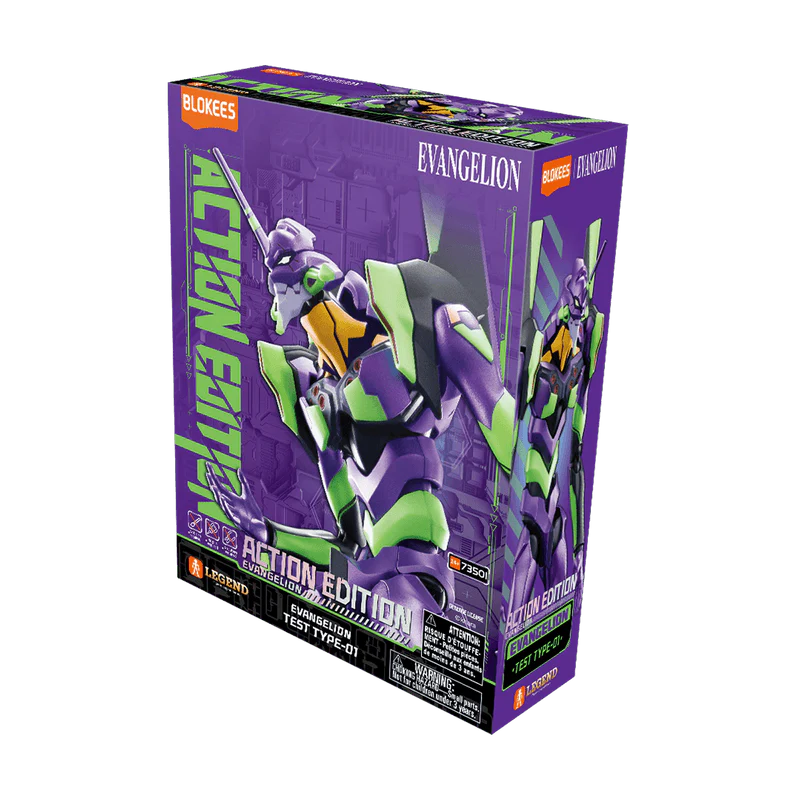 Blokees Neon Genesis Evangelion Unit-01 Action Edition model kit - Image 5