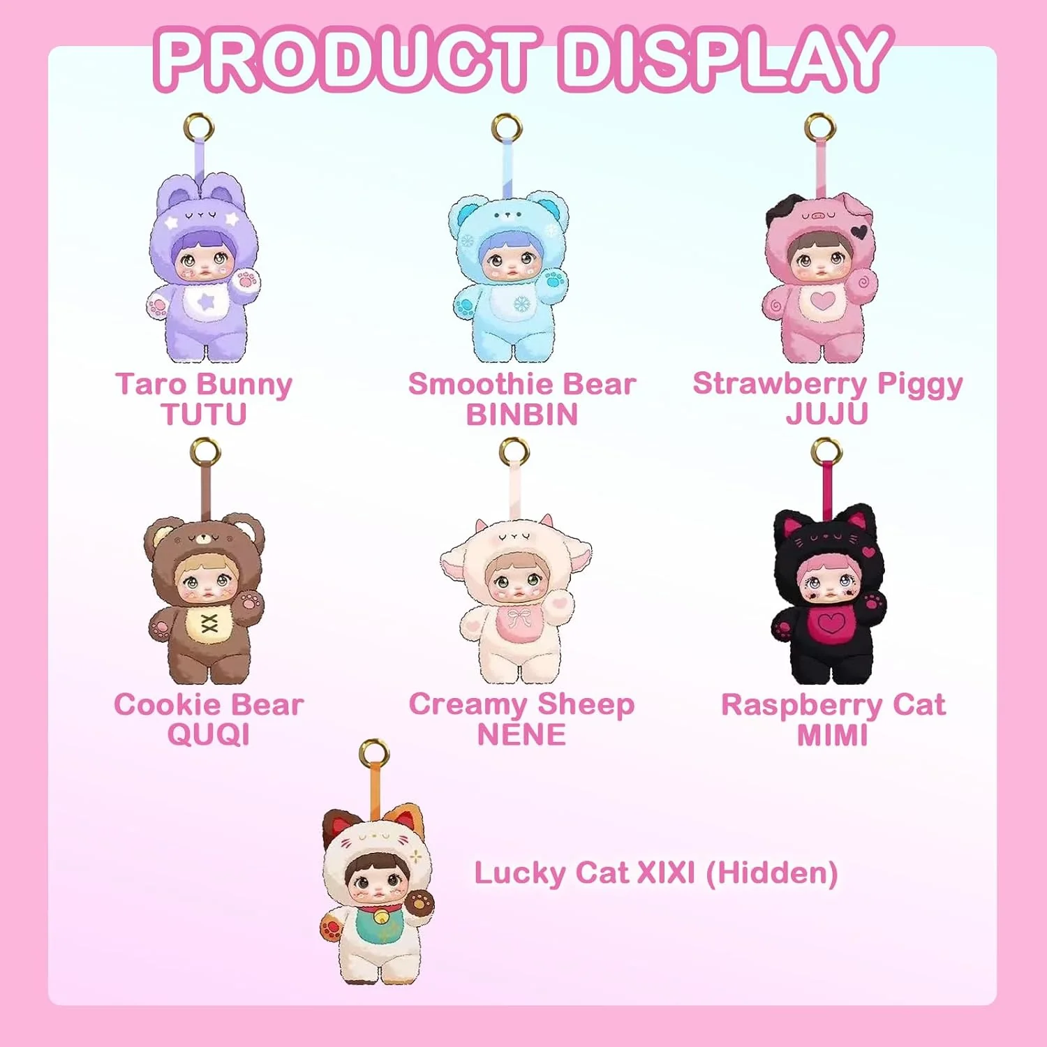 Nommi Loveliness Never Ends Series Plush Blind Box - Image 6