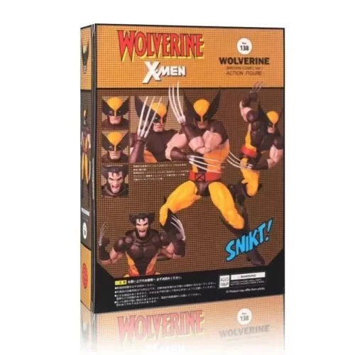 CT Toys MAF138 X-MEN Wolverine Action Figure COMIC Brown Suit Version - Image 4