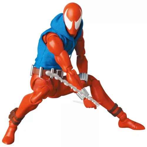 CT Toys MAFEX No.186 Scarlet Spider Comic Ver. Spider-Man Action Figure (Factory Reissue - 60-75 Days) - Image 4