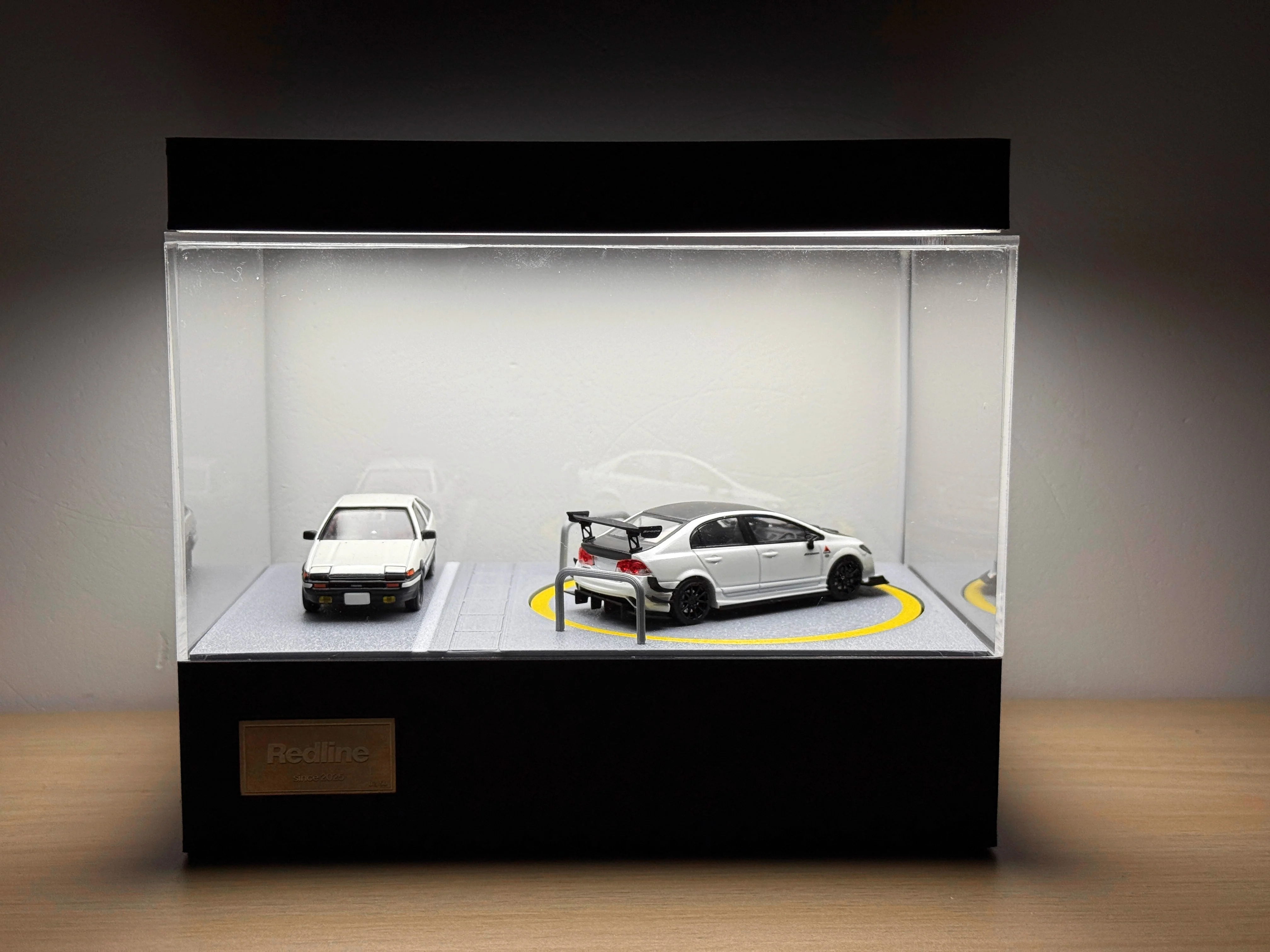 Diecast car rotating parking lot scene model for 1:64 car - Image 5