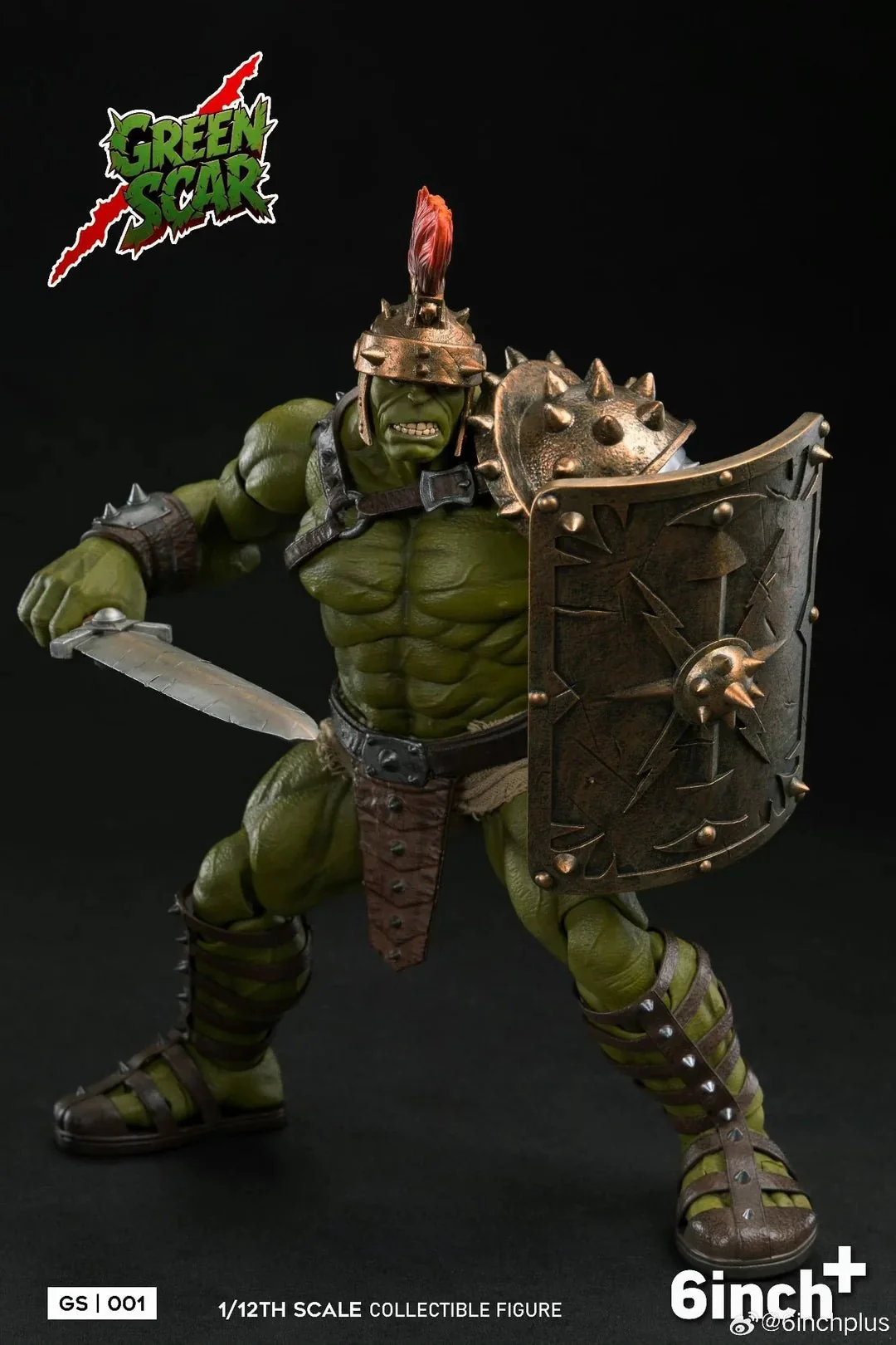 Green Scar (Gladiator Hulk) by 6inch+ (Preorder) - Image 4