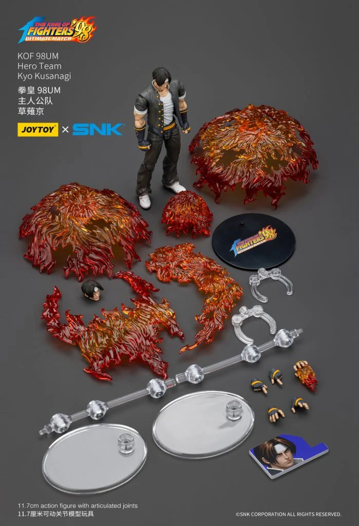JoyToy 1/18 SNK The King of Fighters 98UM Kyo Kusanagi , Benimaru Nikaido , Goro Daimon - Image 4