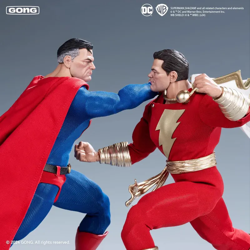 POP MART X Gong Studio 1/12 Kingdom Come SHAZAM Action Figure (Regular Ver.) - Image 4