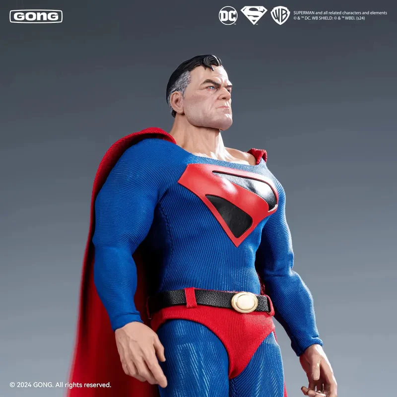 POP MART X Gong Studio 1/12 Kingdom Come Superman Action Figure (Regular Ver.) - Image 7