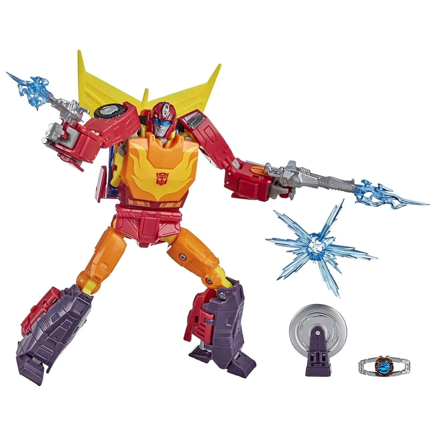 Voyager Class Autobot Hot Rod Action Figure - Transformers Studio Series 86-04 - Image 3